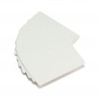 Cartão premium Zebra PVC branco para tinta UV