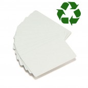 Cartão Zebra PVC reciclado branco