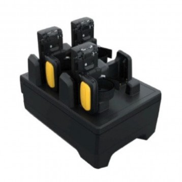 Carregador de scanner RS6100 com 4 posi&ccedil;&otilde;es