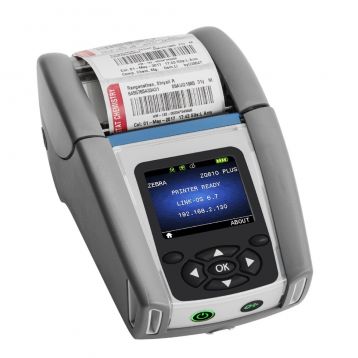 ZEBRA ZQ610Plus - IMPRESSORA M&Oacute;VEL HEALTHCARE USB, BLUETOOTH & WIFI