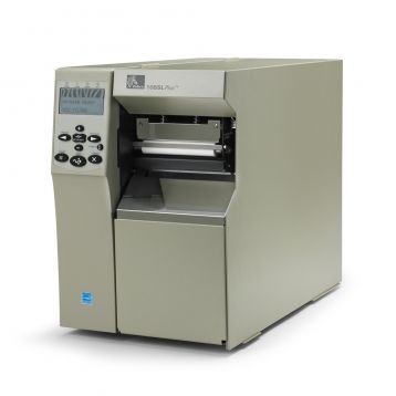 Zebra 105SLPlus - 203 dpi com rebobinador - Impressora industrial