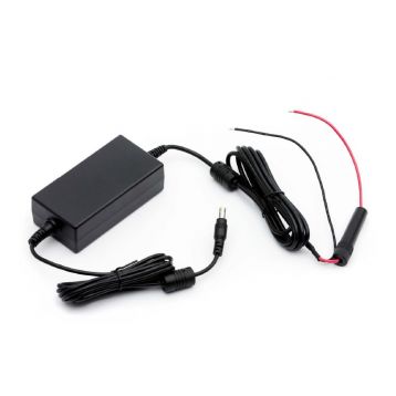 Adaptador de veículo Zebra ﻿DC-DC - ﻿Cabo 12-15 VDC, ﻿com uma ponta de fios soltos﻿﻿ - Zebra QLn Series﻿﻿﻿