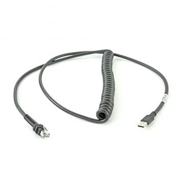 Zebra Cabo espiral USB para o leitor LI3608