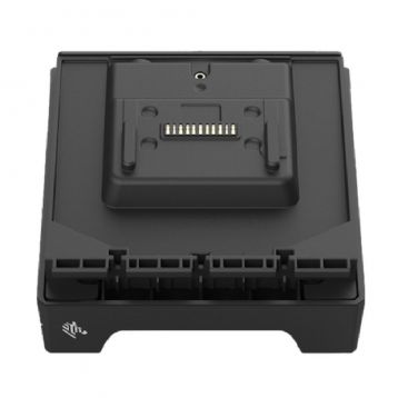Base de carregamento e comunicação de 1 slot RFD40 para fixar um adaptador
