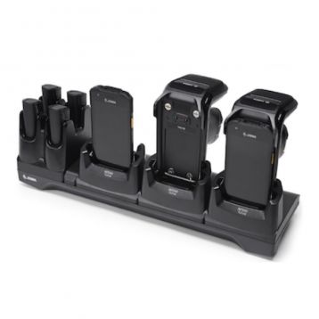 Base de 3 compartimentos para RFD40, base de carga exclusiva para TC21/TC26