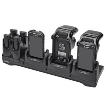 Base de 3 compartimentos para RFD40, base de carga apenas para TC52/TC57