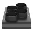 Support adaptateur à 4 emplacements pour batteries