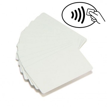 Cartão Zebra PVC branco UHF, RFID