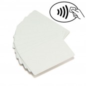 Cartão Zebra PVC branco UHF, RFID Monza 4QT