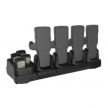 ZEBRA MC33/MC34 – Estação de carregamento Ethernet – 4 terminais + 4 baterias